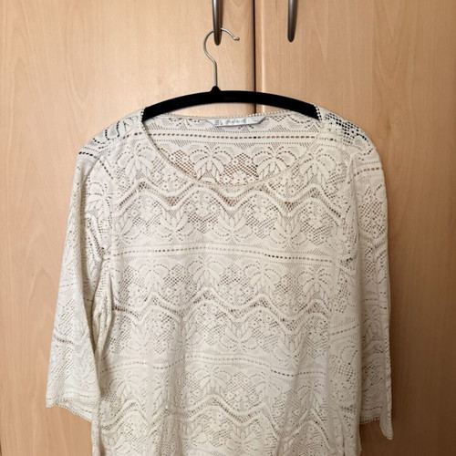 Zara blouse beige, new, size L