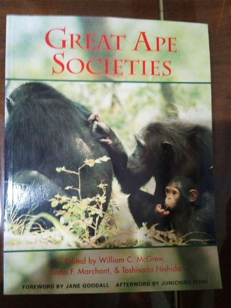  Great Ape Societies William C. McGrew, William Clement McGrew, Linda F. Marchant, Toshisada Nishida (kinonies ton megalon pithikon)