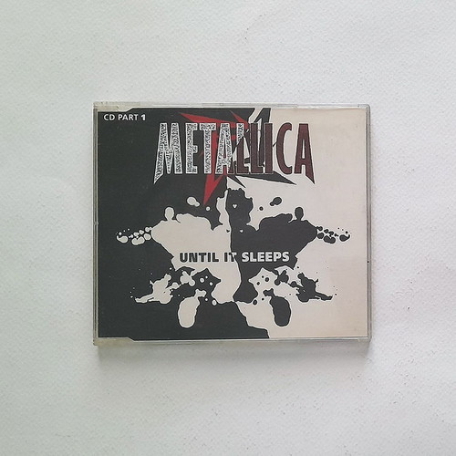 Metallica Until It Sleeps CD single used, metal