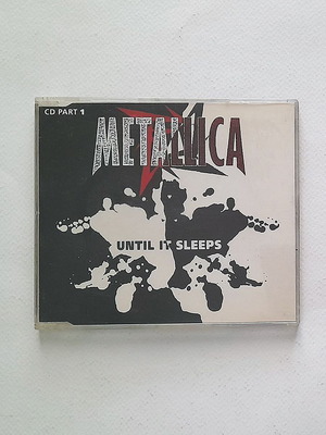Metallica Until It Sleeps CD single used, metal