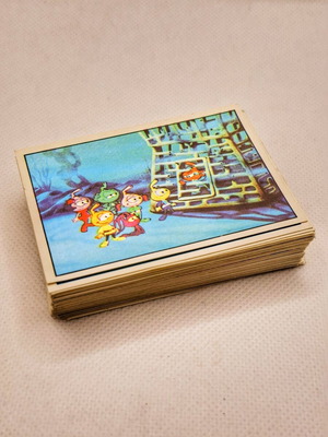 Lot Panini Snorky stickers used, pack of 91 pieces