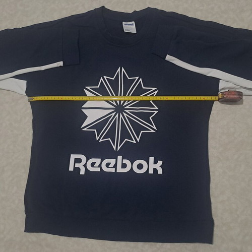 Reebok Classics Medium women's sweatshirt used blue with white