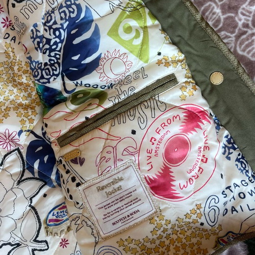 Scotch & Soda jacket new, green, for 16-year-old girls