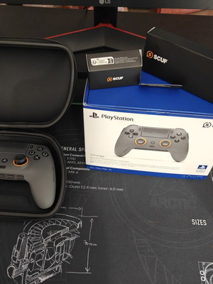 Scuf Omega PS5-PC controller, flawless condition