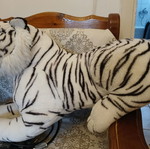 Plush tiger toy