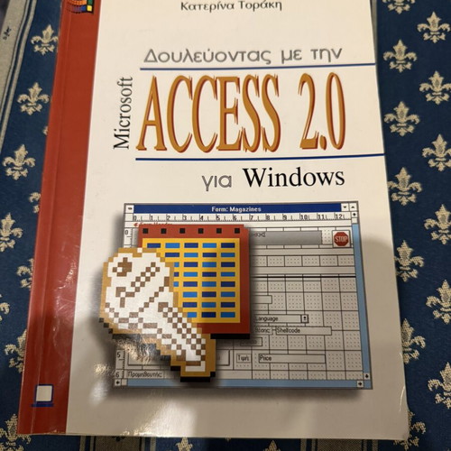 Microsoft Access 2.0 book for Windows used, very good condition