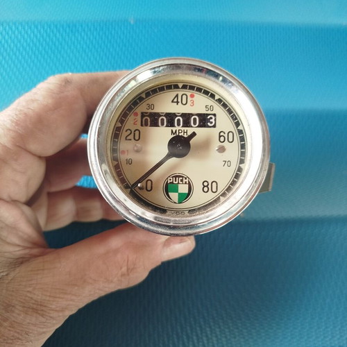 Vintage VDO Speedometer for Puch Motorcycles like new