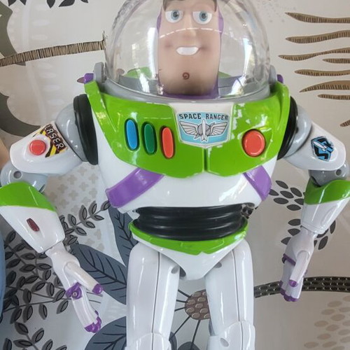 Toy Story figures used, Woody, Buzz, Bo-peep, RC