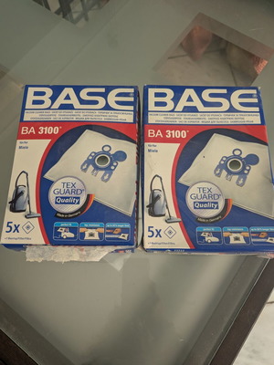 Vacuum Cleaner Bags compatible with Miele, like new, two packs