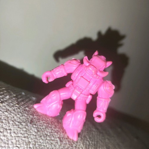 Teratomachos pink wild boar figure like new