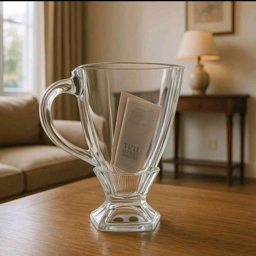 Bohemian Crystal Pitcher new, elegant design