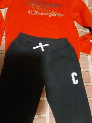 Champion kids' tracksuit set 9-10 years like new, blue and red