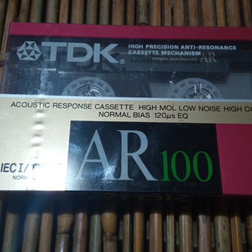 Tdk AR-100 Audio Cassette Japan new