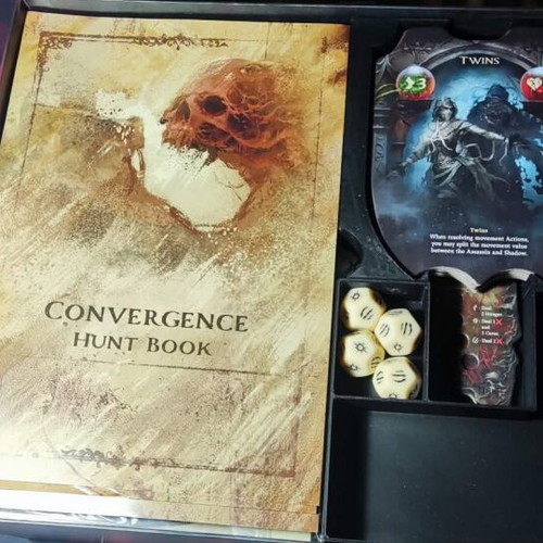Grimcoven 3D printed insert for board game standees edition
