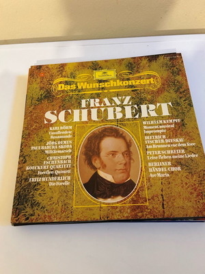Das Wunschkonzert Franz Schubert vinyl record used, classical