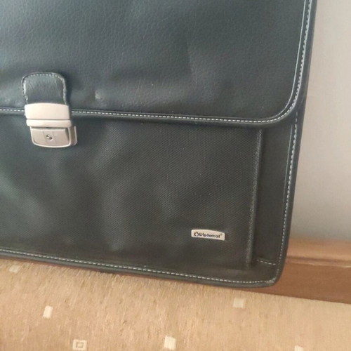 Diplomat office briefcase, black
