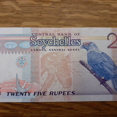 Seychelles 25 Rupees 1998 new