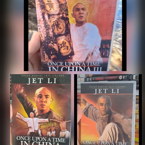 Ήταν κάποτε στη Κίνα τριλογία DVD μεταχειρισμένο, δράσης και περιπέτεια με υπότιτλους