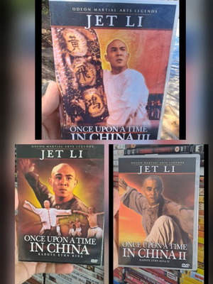 Ήταν κάποτε στη Κίνα τριλογία DVD μεταχειρισμένο, δράσης και περιπέτεια με υπότιτλους