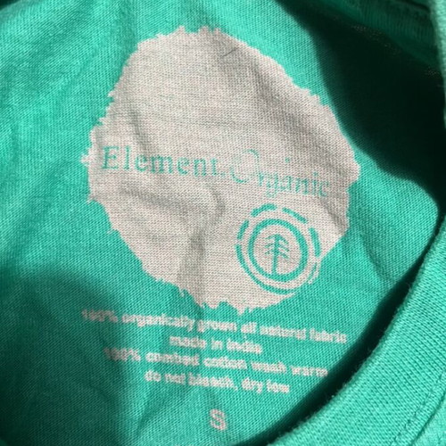 T shirt Element Mike Perry used, green, size S