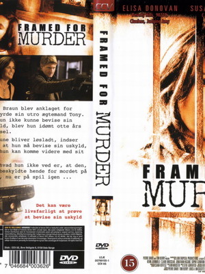 Framed for Murder DVD used, crime genre with subtitles