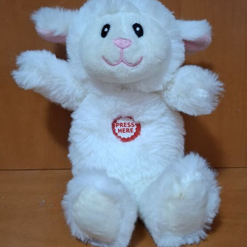 Mechanical Lamb Plush Toy like new