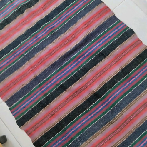 Handwoven handmade runner like new 210x70 cm