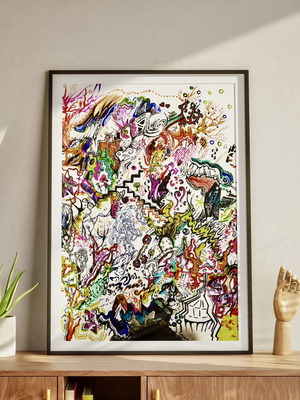 A3 poster design art print new