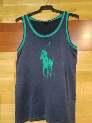 Ralph Lauren Τοπ Νέο, Unisex, Μπλε και Πράσινο, Μέγεθος S
