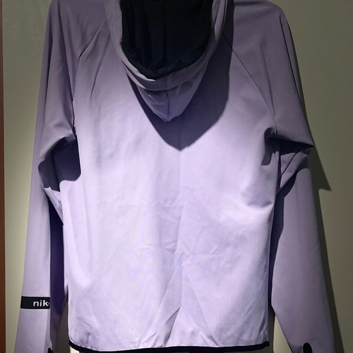 Nike sports jackets like new, gray and purple, size XL