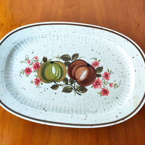 Veronika Winterling Bavaria Oval Serving Platters set of 2 like new