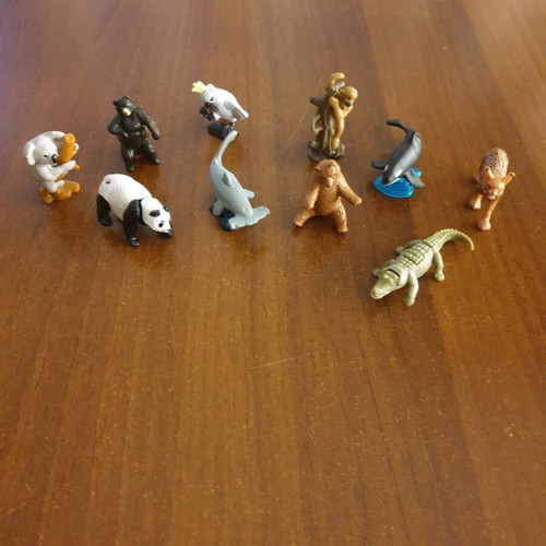 Kinder Surprise Natoons σαν καινούργια φιγούρες ζώων