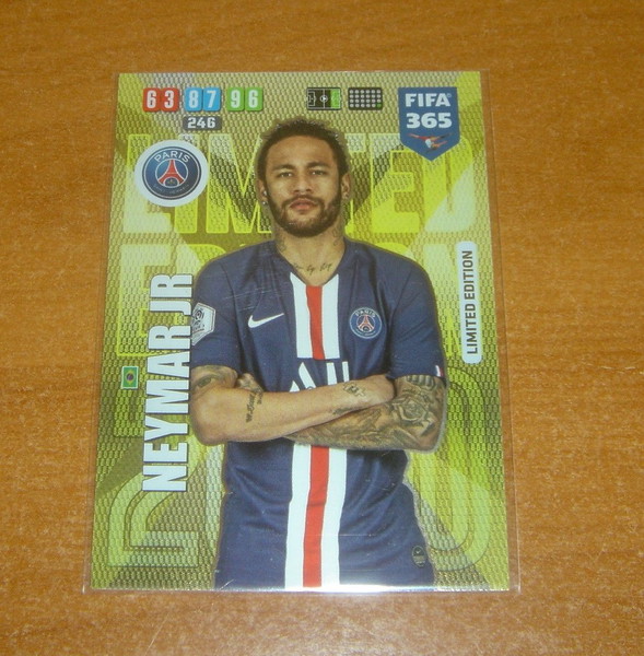 PANINI / NEYMAR JR / LIMITED EDITION CARD FIFA 365 2020!!!