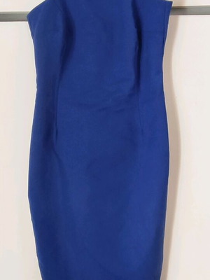 Zara dress slim fit blue size M like new
