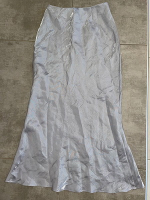 Maxi skirt silver H&M new, size XS