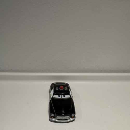 Cars Sheriff Die Cast Metal Car 2008 like new