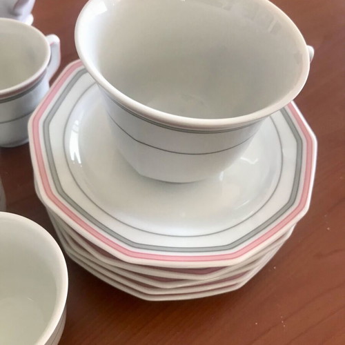 Vintage Winterling Bavaria Coffee Tea Serving Set like new with English Garden plates