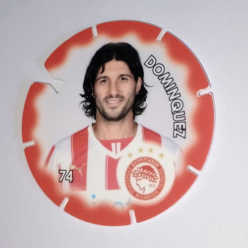 Chori Dominguez Olympiakos collectible tag