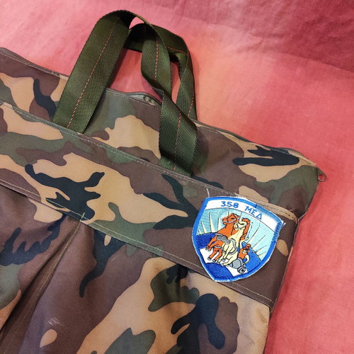 Hellenic Air Force pilot helmet transport bag, new type, 47x45 cm