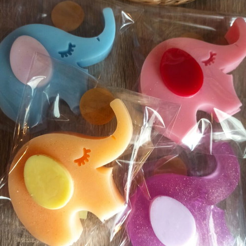 Glycerin soap with shea butter elephant shape made to order