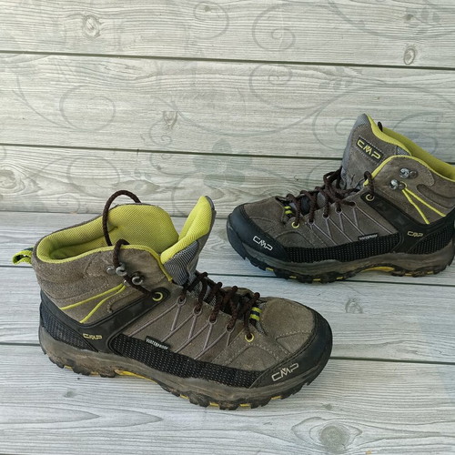 CMP Waterproof hiking shoes used, size 38, multicolor