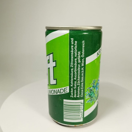 Krauter Lift Limonade soda can vintage, used