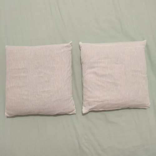 Handmade decorative pillows set of 2 new 30x30 cm