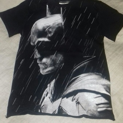 Sisley Batman T Shirt kids like new, black, size 128 cm