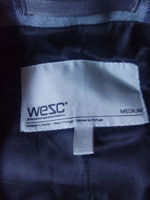 Wesc Σακάκι Ανδρικό Medium σαν καινούργιο, γκρι και μωβ