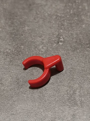 Playmobil red hook with handle