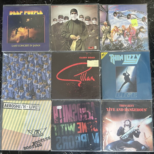 Hardrock Records collection, rock genre