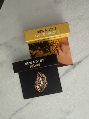 New Notes Felina και Latte Mimosa Eau de Parfum μεταχειρισμένα δείγματα, 2 ml