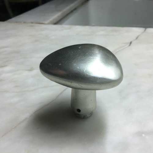 Retro nickel-plated brass door twist knob for interior door