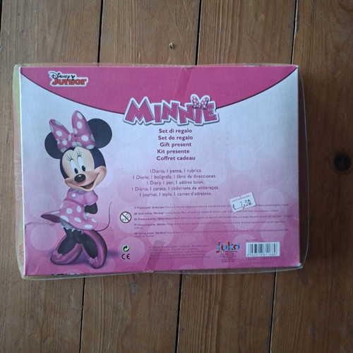 Minnie children's diary set new with pen and agenda